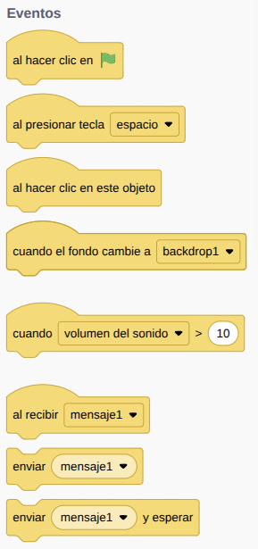 Eventos - Scratch